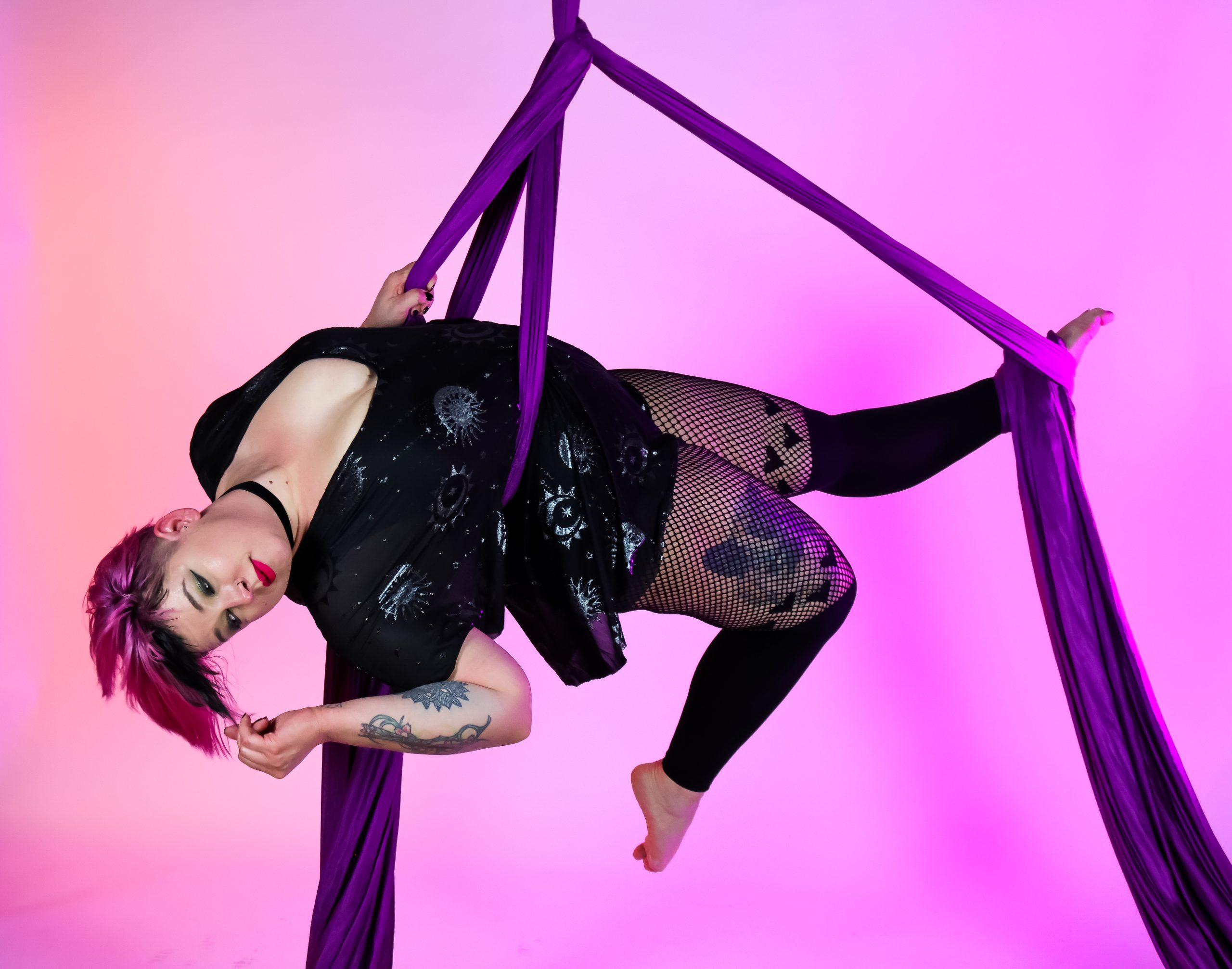 Aerial Rope class at Flexibility in Flight