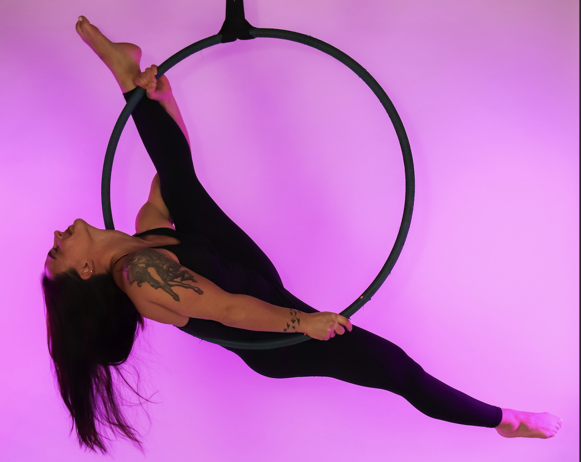 Lyra Hoop at Flexibility in Flight