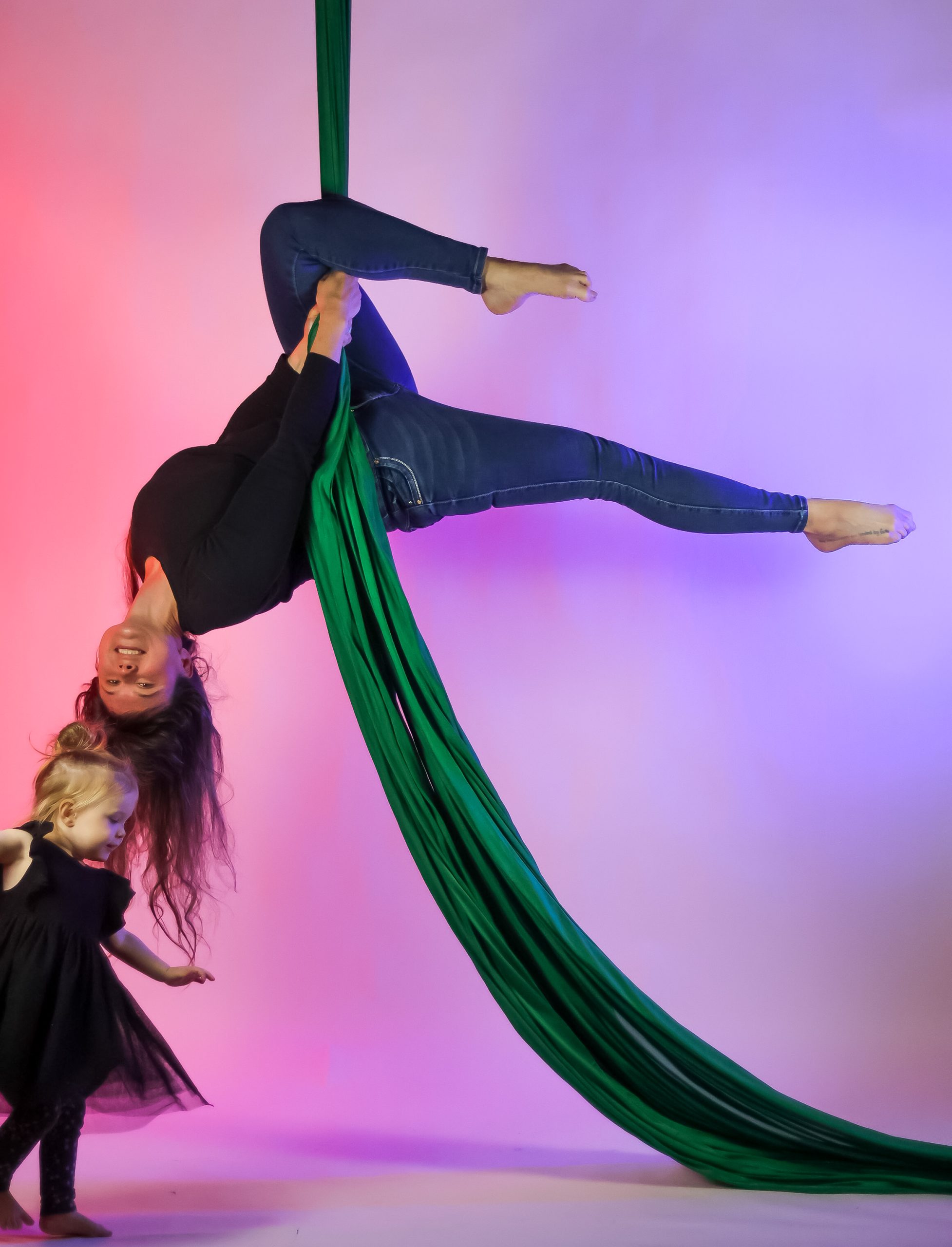 Inside the Flexibility in Flight studio in Chester, NY